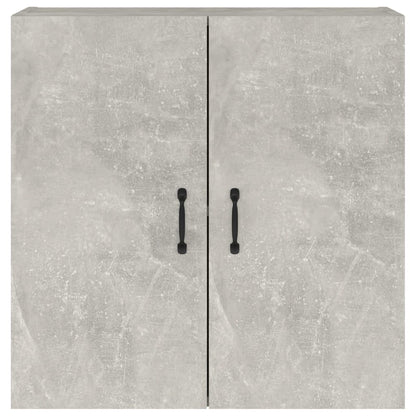 Armadietto a Muro Grigio Cemento 60x31x60 cm Legno Multistrato - homemem39