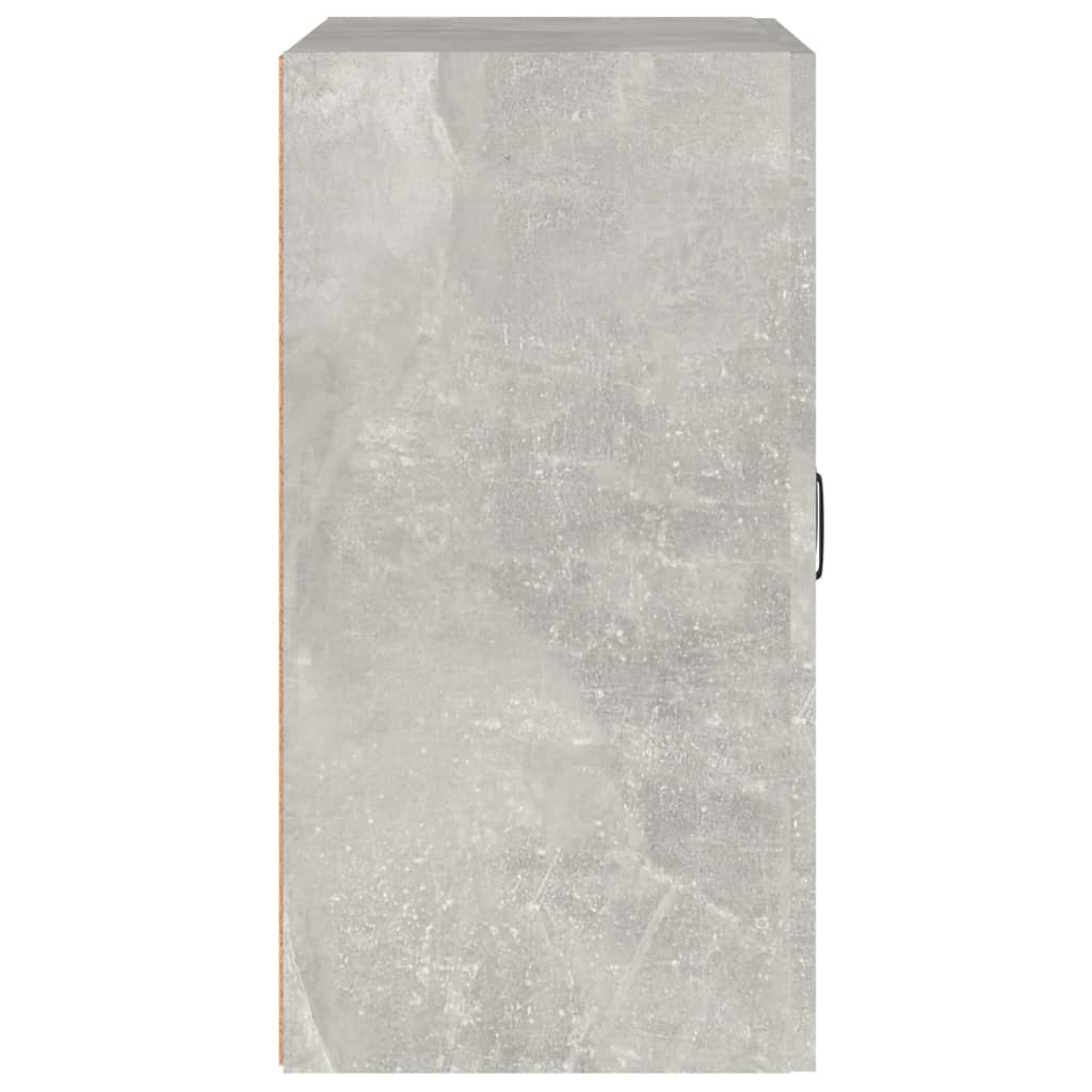 Armadietto a Muro Grigio Cemento 60x31x60 cm Legno Multistrato - homemem39