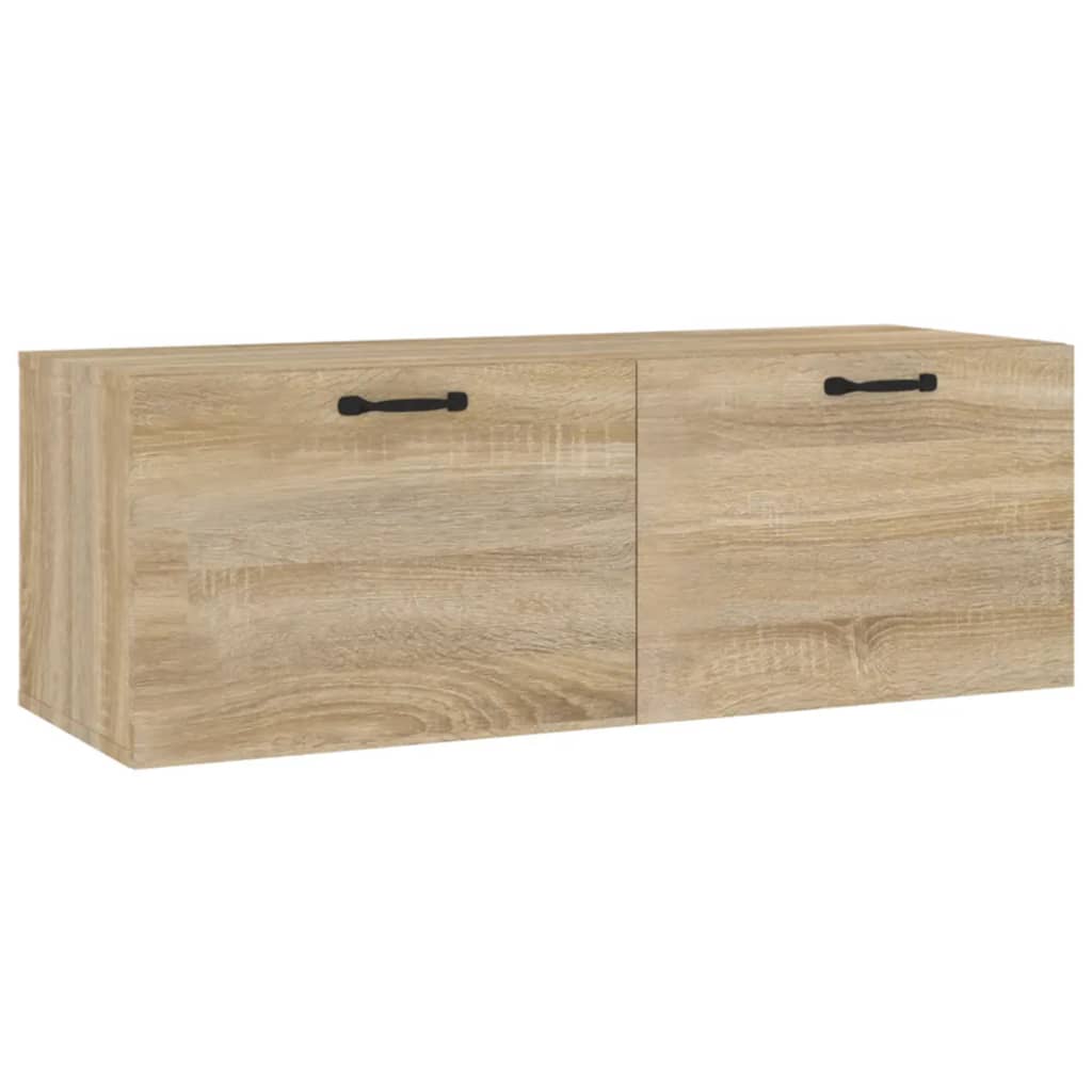 Mobile Pensile Rovere Sonoma 100x36,5x35 cm Legno Multistrato - homemem39