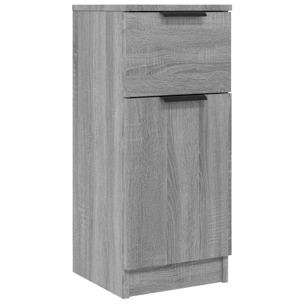 Credenza Grigio Sonoma 30x30x70 cm in Legno Multistrato - homemem39