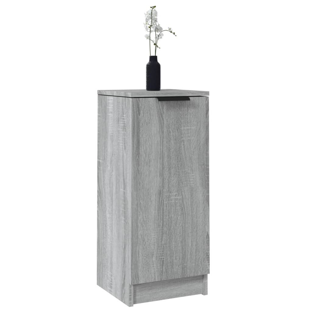 Credenza Grigio Sonoma 30x30x70 cm in Legno Multistrato - homemem39