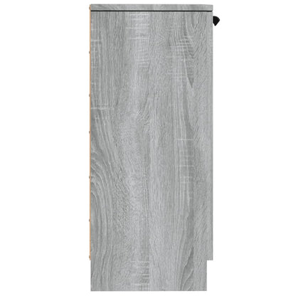 Credenza Grigio Sonoma 30x30x70 cm in Legno Multistrato - homemem39