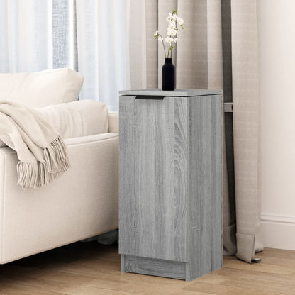 Credenza Grigio Sonoma 30x30x70 cm in Legno Multistrato - homemem39