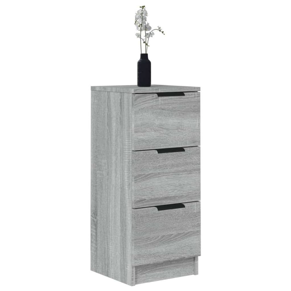 Credenza Grigio Sonoma 30x30x70 cm in Legno Multistrato - homemem39