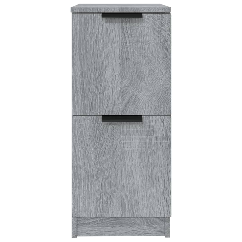 Credenza Grigio Sonoma 30x30x70 cm in Legno Multistrato - homemem39