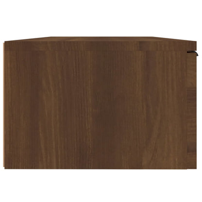 Mobile Pensile Rovere Marrone 68x30x20 cm in Legno Multistrato - homemem39