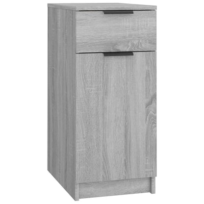 Armadietto da Scrivania Grigio Sonoma 33,5x50x75 cm Legno - homemem39