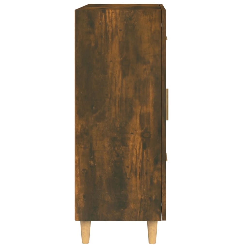 Credenza Rovere Fumo 69,5x34x90 cm in Legno Multistrato - homemem39