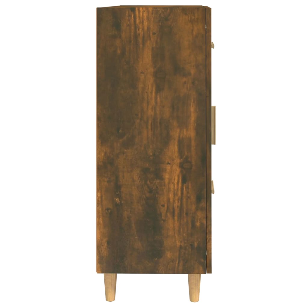 Credenza Rovere Fumo 69,5x34x90 cm in Legno Multistrato - homemem39