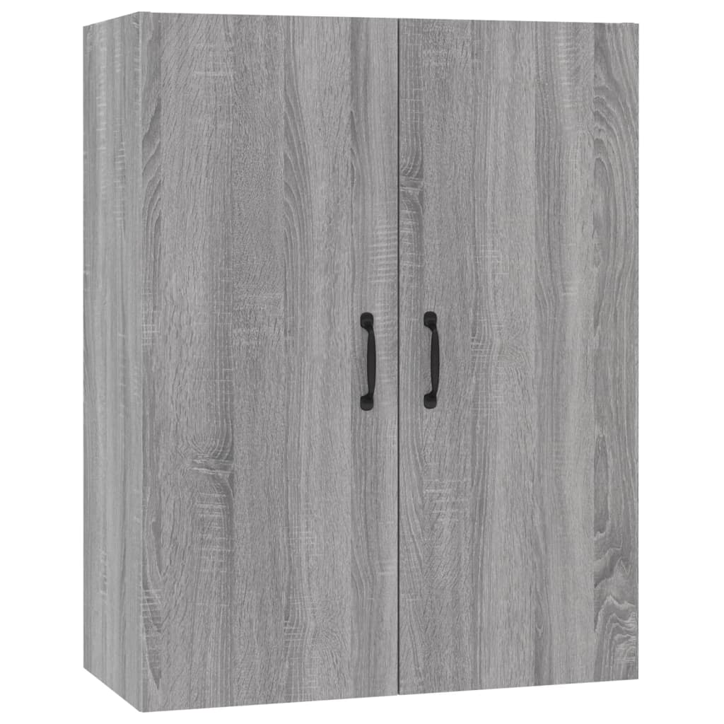 Mobile Pensile Grigio Sonoma 69,5x34x90 cm Legno Multistrato - homemem39