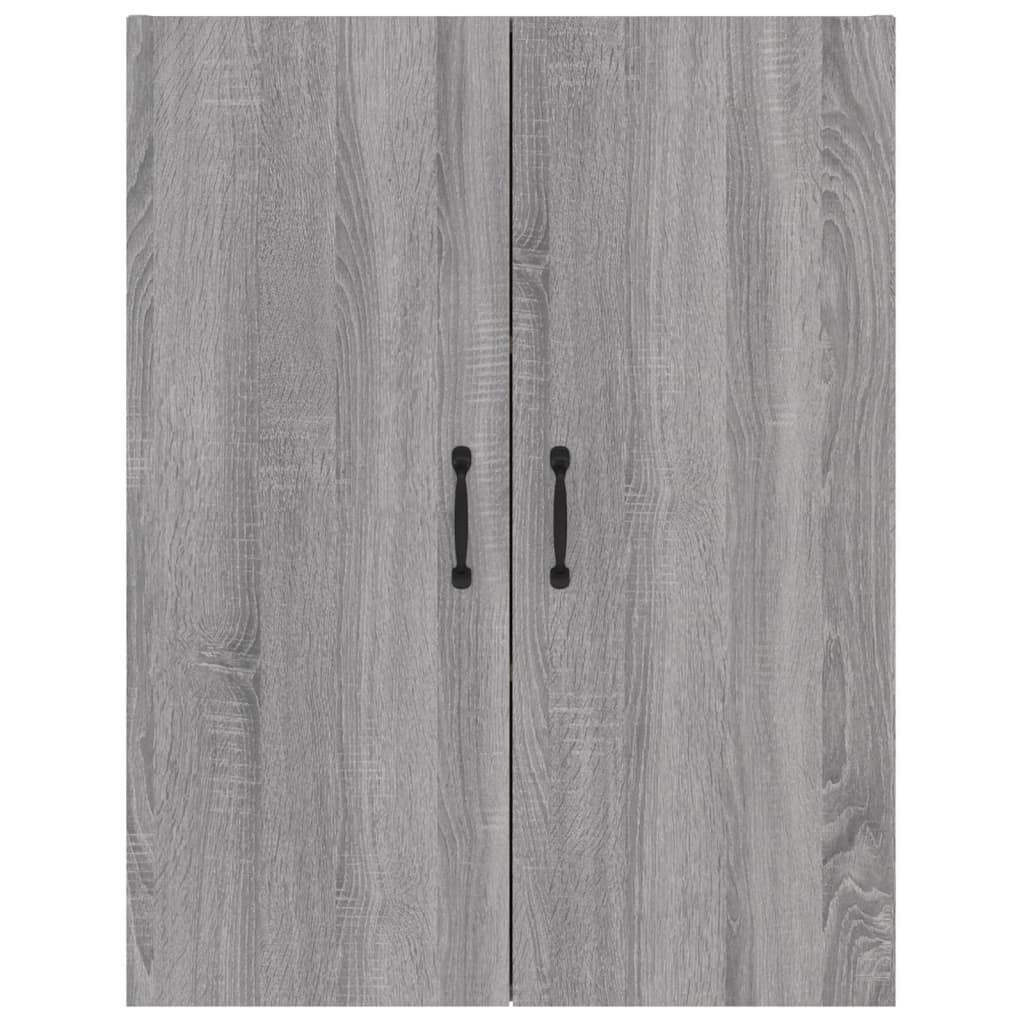 Mobile Pensile Grigio Sonoma 69,5x34x90 cm Legno Multistrato - homemem39