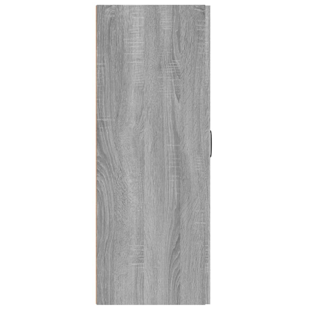 Mobile Pensile Grigio Sonoma 69,5x34x90 cm Legno Multistrato - homemem39