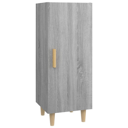 Credenza Grigio Sonoma 34,5x34x90 cm in Legno Multistrato - homemem39