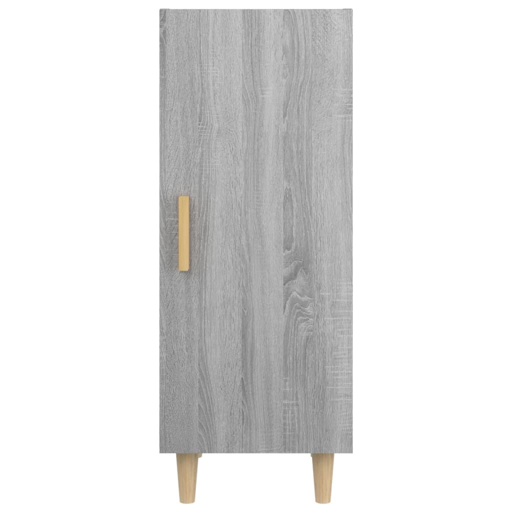 Credenza Grigio Sonoma 34,5x34x90 cm in Legno Multistrato - homemem39