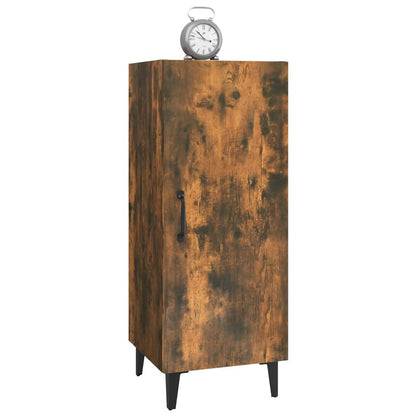 Credenza Rovere Fumo 34,5x34x90 cm in Legno Multistrato - homemem39