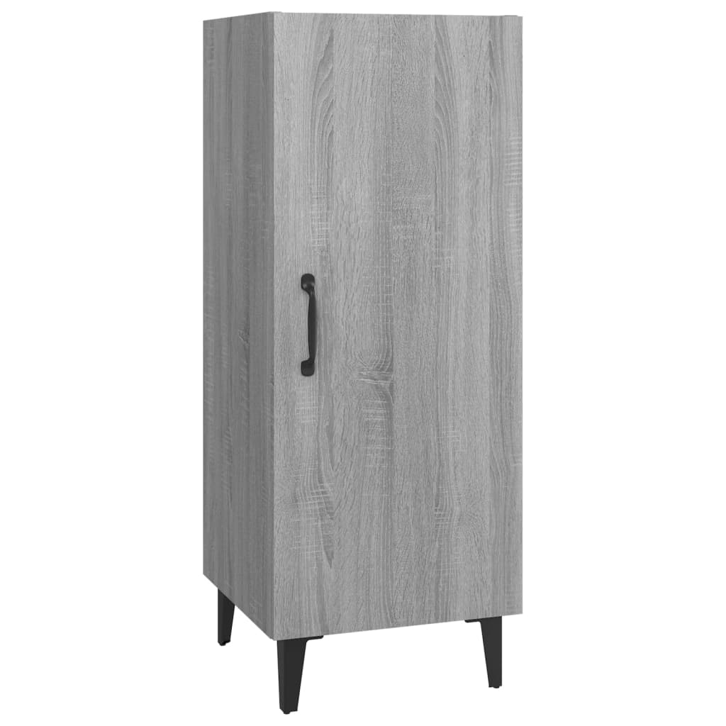 Credenza Grigio Sonoma 34,5x34x90 cm in Legno Multistrato - homemem39