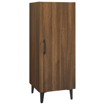 Credenza Rovere Marrone 34,5x34x90 cm in Legno Multistrato - homemem39