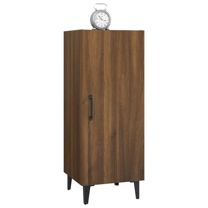 Credenza Rovere Marrone 34,5x34x90 cm in Legno Multistrato - homemem39