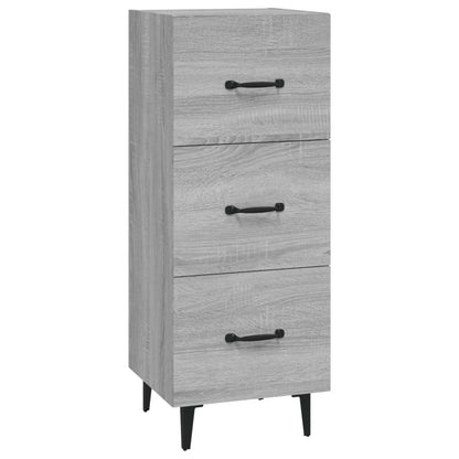 Credenza Grigio Sonoma 34,5x34x90 cm in Legno Multistrato - homemem39