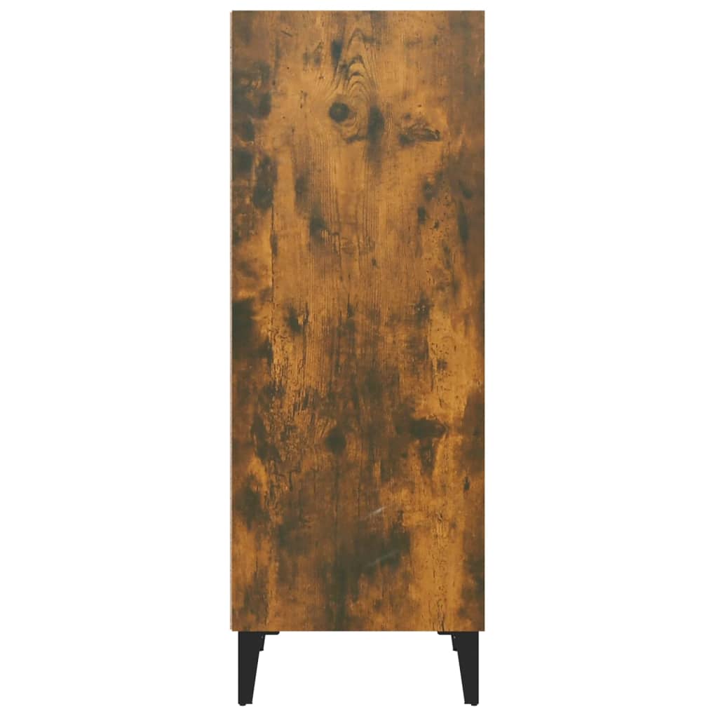 Credenza Rovere Fumo 34,5x32,5x90 cm in Legno Multistrato - homemem39