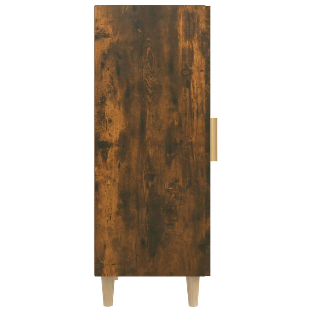 Credenza Rovere Fumo 34,5x34x90 cm in Legno Multistrato - homemem39