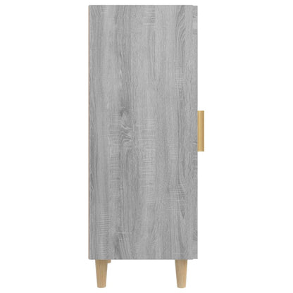 Credenza Grigio Sonoma 34,5x34x90 cm in Legno Multistrato - homemem39