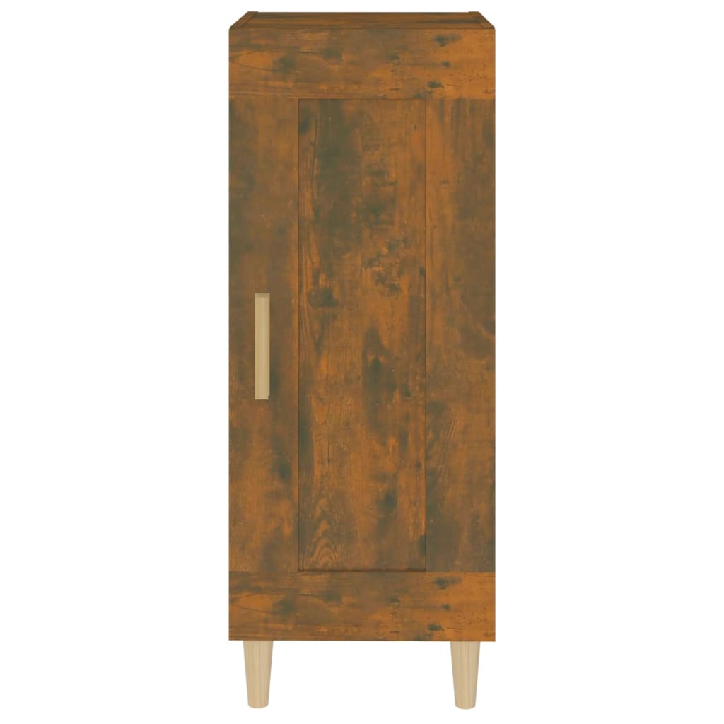 Credenza Rovere Fumo 34,5x34x90 cm in Legno Multistrato - homemem39