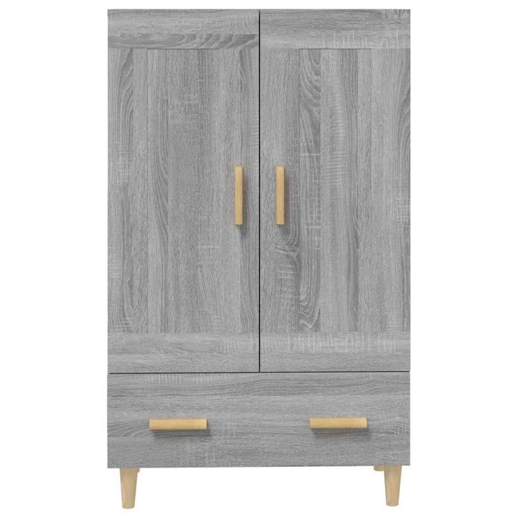 Credenza Grigio Sonoma 70x31x115 cm in Legno Multistrato - homemem39