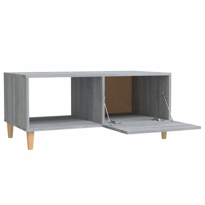 Tavolino Salotto Grigio Sonoma 89,5x50x40 cm Legno Multistrato - homemem39