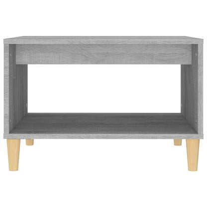 Tavolino da Salotto Grigio Sonoma 60x40x50 cm Legno Multistrato - homemem39