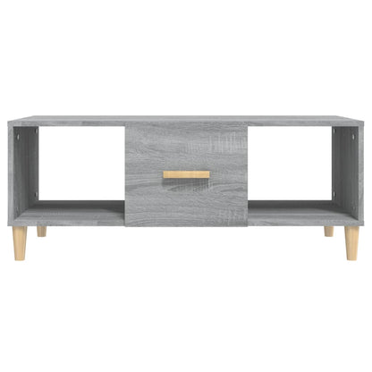 Tavolino da Salotto Grigio Sonoma 102x50x40cm Legno Multistrato - homemem39