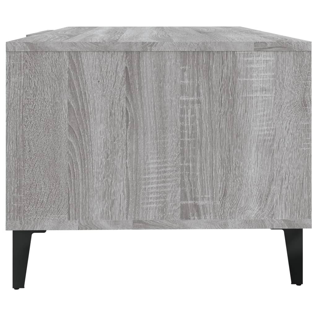 Tavolino da Salotto Grigio Sonoma 102x50x40cm Legno Multistrato - homemem39