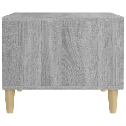 Tavolino da Salotto Grigio Sonoma 50x50x40 cm Legno Multistrato - homemem39