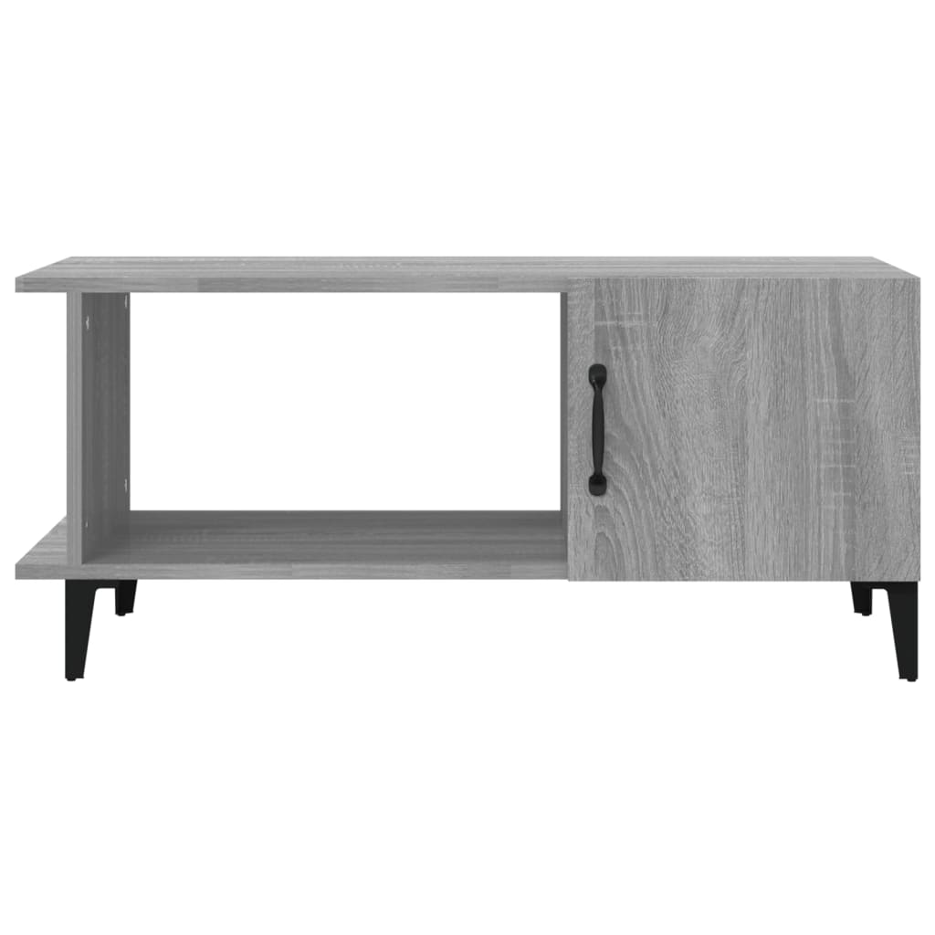 Tavolino da Salotto Grigio Sonoma 90x50x40 cm Legno Multistrato - homemem39