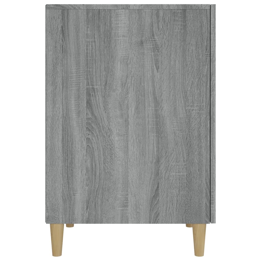 Scrivania Grigio Sonoma 140x50x75 cm in Legno Multistrato - homemem39