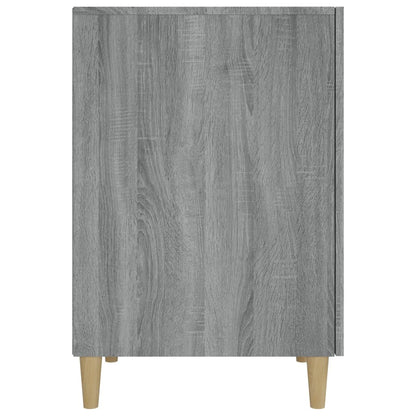 Scrivania Grigio Sonoma 140x50x75 cm in Legno Multistrato - homemem39