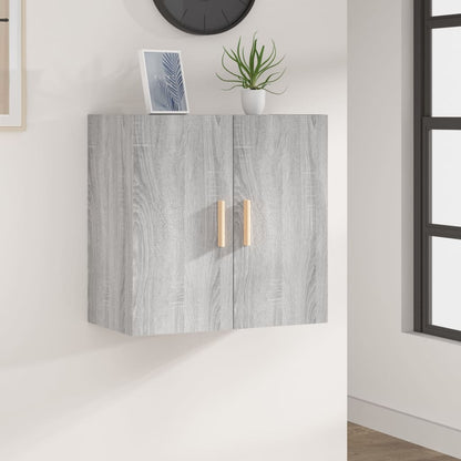 Mobile Pensile Grigio Sonoma 60x30x60 cm Legno Multistrato - homemem39