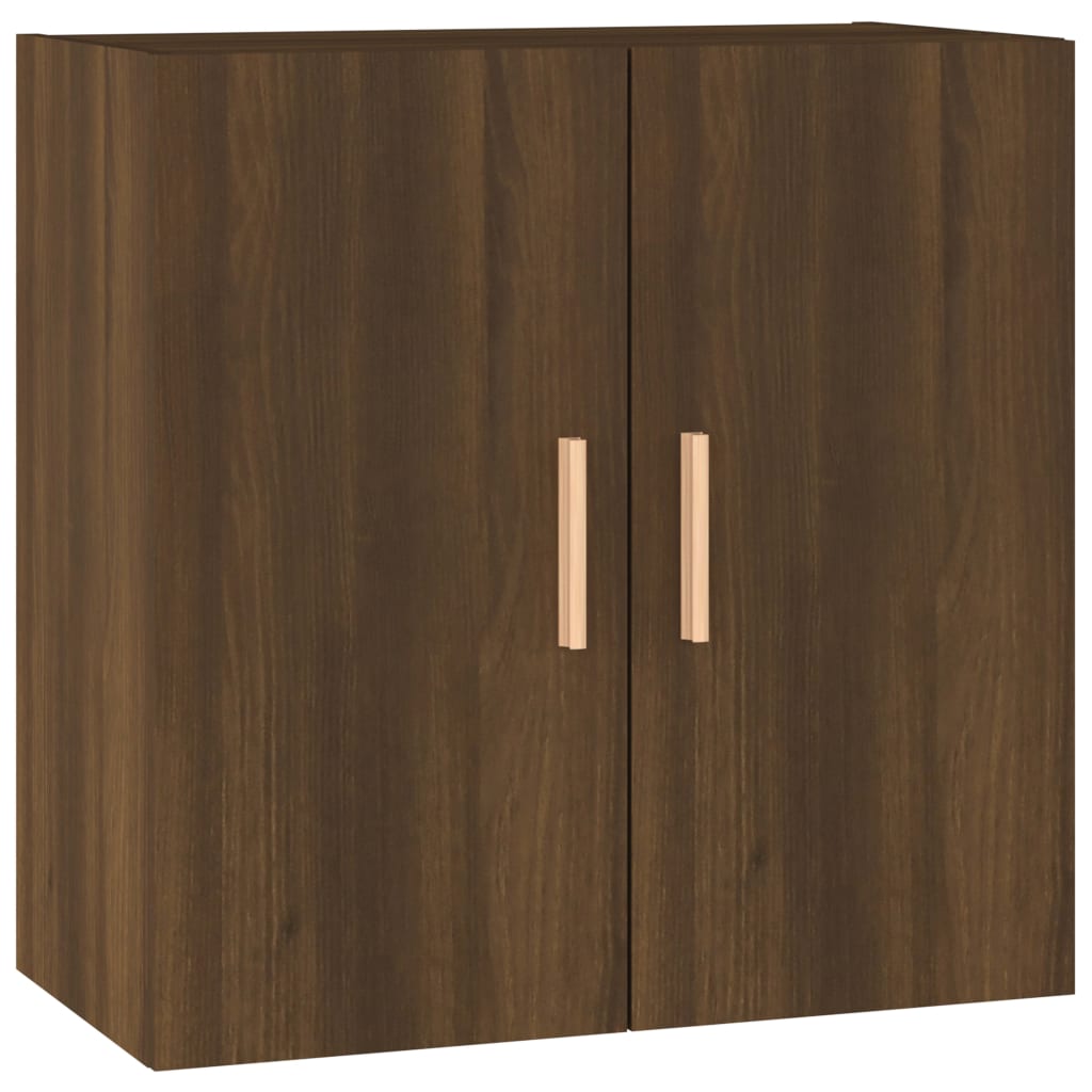 Mobile Pensile Rovere Marrone 60x30x60 cm Legno Multistrato - homemem39