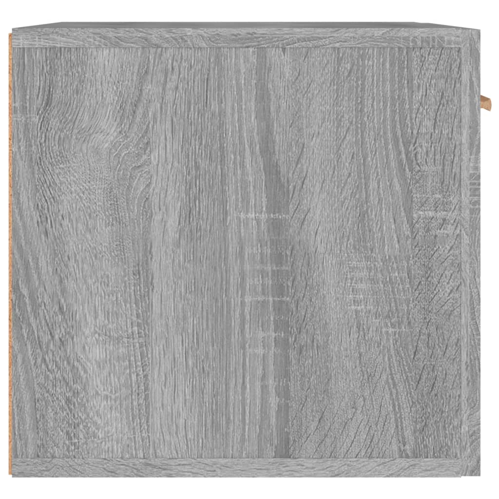 Armadietto a Muro Grigio Sonoma 60x36,5x35 cm Legno Multistrato - homemem39