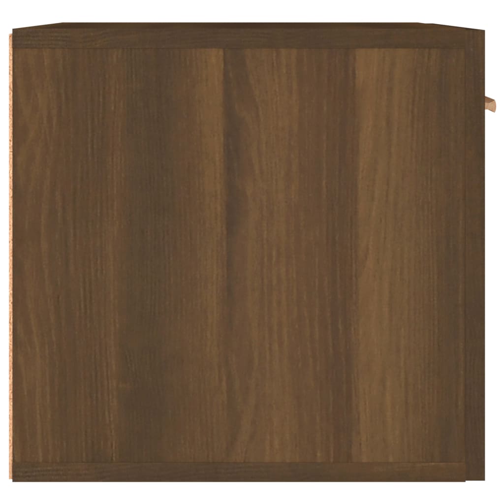 Armadietto a Muro Rovere Marrone 60x36,5x35cm Legno Multistrato - homemem39