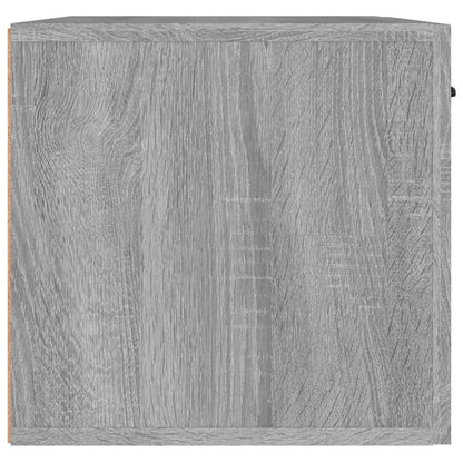 Armadietto a Muro Grigio Sonoma 60x36,5x35 cm Legno Multistrato - homemem39