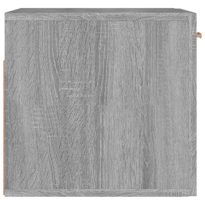 Armadietto a Muro Grigio Sonoma 80x35x36,5 cm Legno Multistrato - homemem39