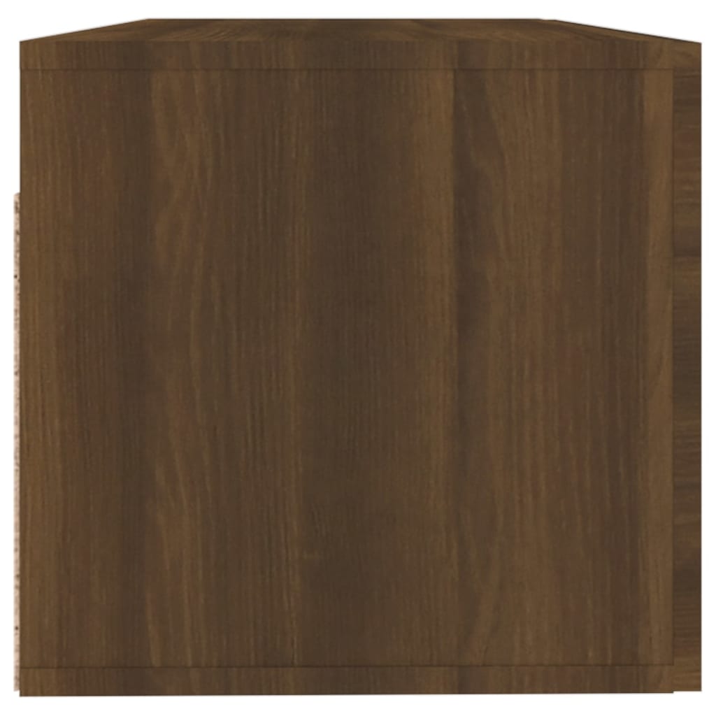 Mobile Pensile Rovere Marrone 100x36,5x35 cm Legno Multistrato - homemem39