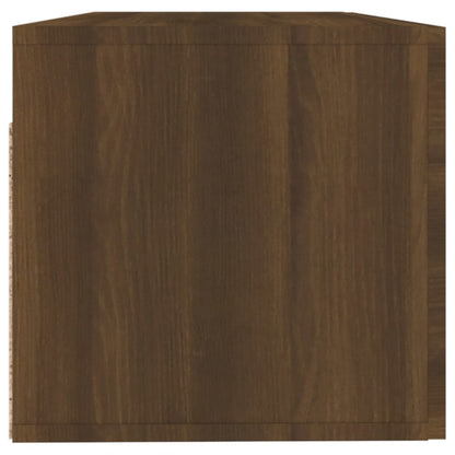 Mobile Pensile Rovere Marrone 100x36,5x35 cm Legno Multistrato - homemem39