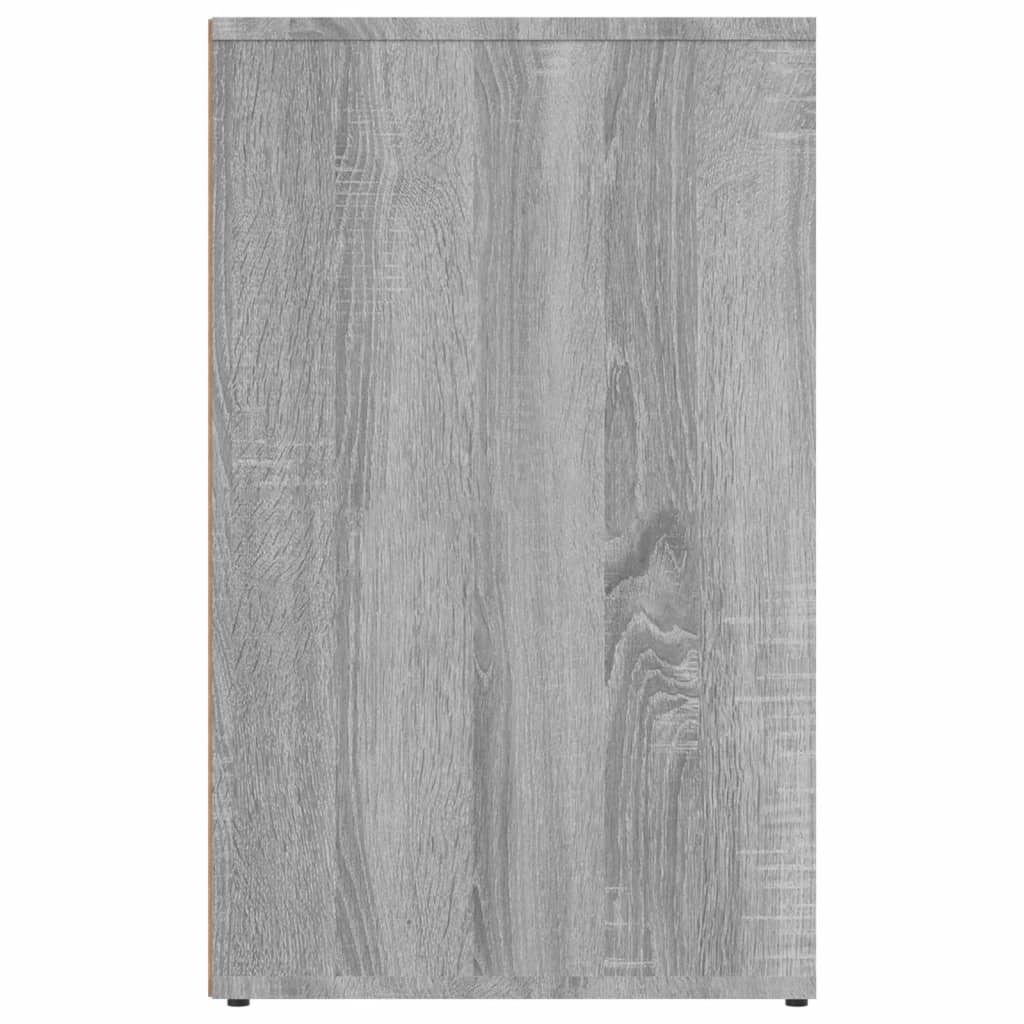 Armadietto Cosmetici Grigio Sonoma 80x40x65cm Legno Multistrato - homemem39