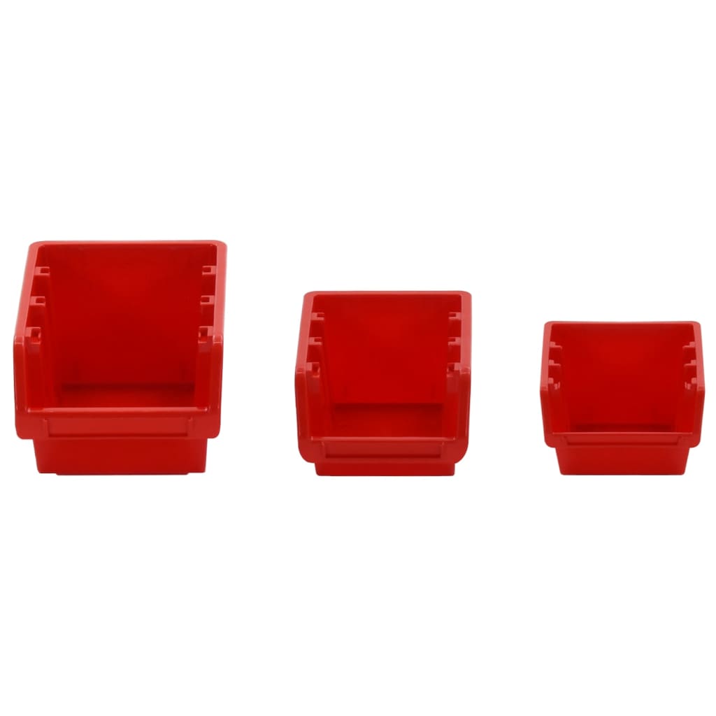 Set da Officina 35 pz Rosso e Nero 77x39 cm in Polipropilene - homemem39