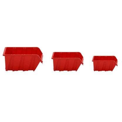 Set da Officina 35 pz Rosso e Nero 77x39 cm in Polipropilene - homemem39