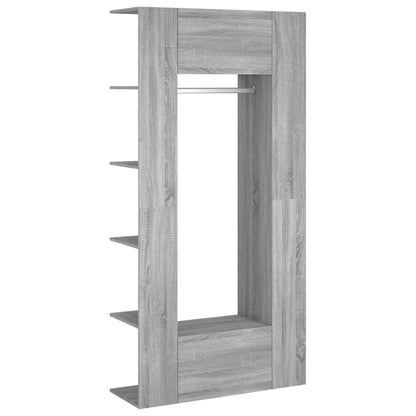 Mobili da Corridoio 2 pz Grigio Sonoma in Legno Multistrato - homemem39