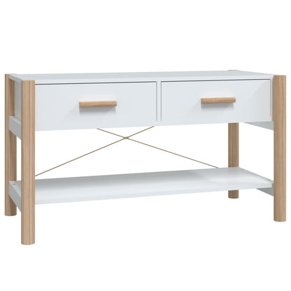 Mobile Porta TV Bianco 82x38x45 cm in Legno Multistrato - homemem39