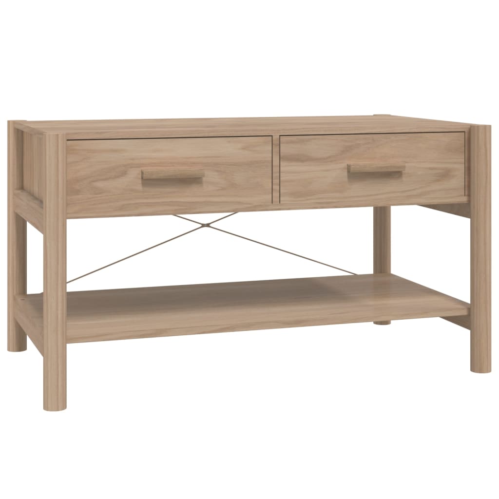 Tavolino da Salotto 82x48x45 cm in Legno Multistrato - homemem39